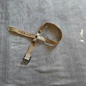 Canvas belt